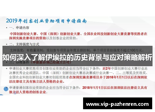 如何深入了解伊埃拉的历史背景与应对策略解析