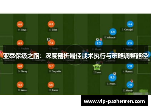 亚泰保级之路：深度剖析最佳战术执行与策略调整路径